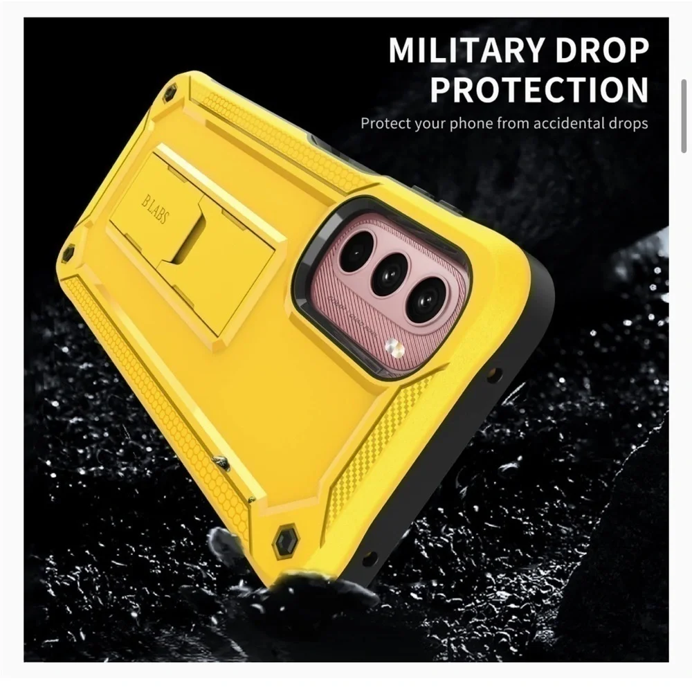 COMPATIBLE with Motorola Moto G Stylus Phone Case Screen Protector Kickstand NEW